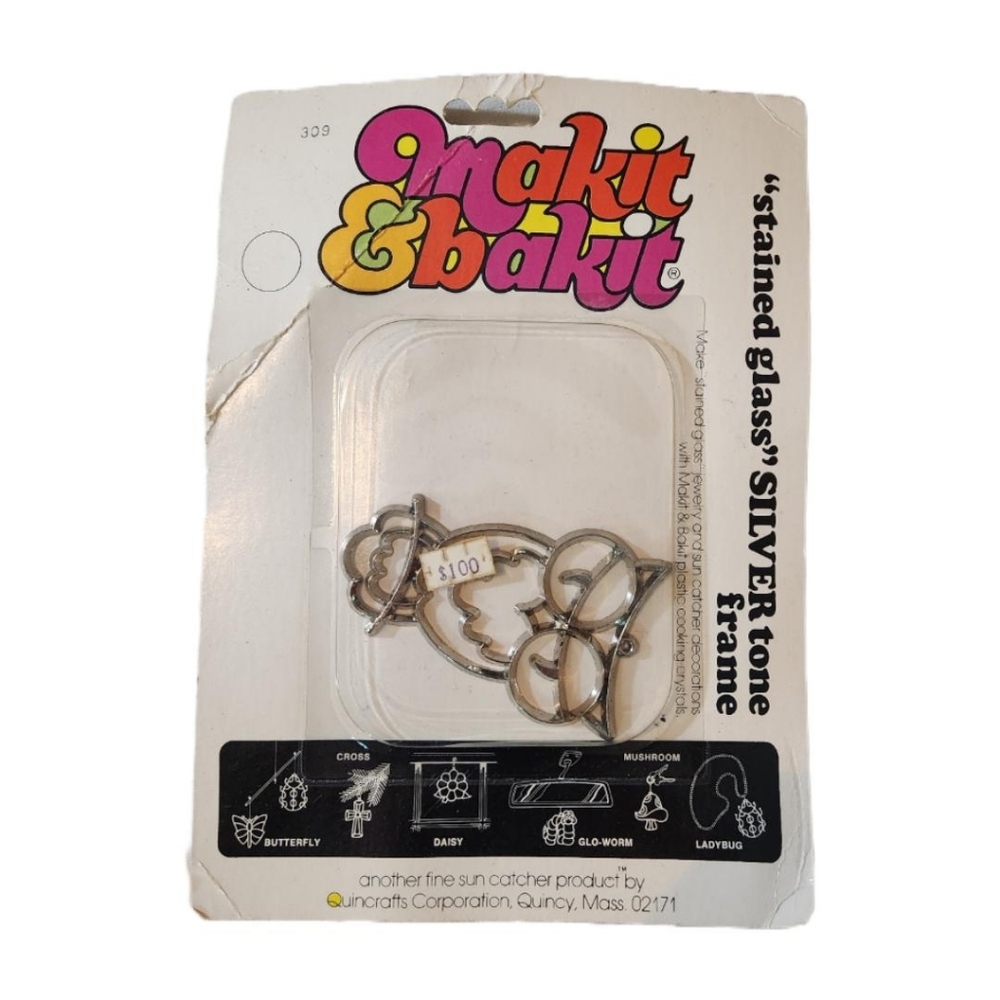 Makit & Bakit Owl Stained‎ Glass Suncatcher Kit